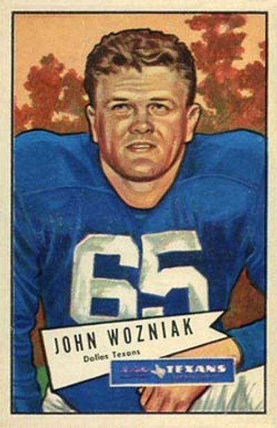 John Wozniak (American football)
