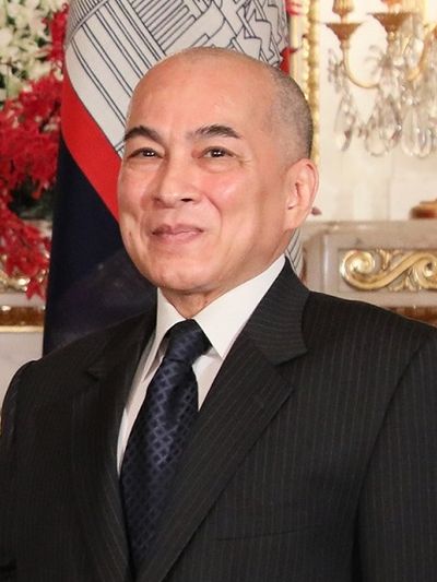 King of Cambodia Norodom Sihamoni