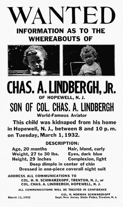 Lindbergh kidnapping